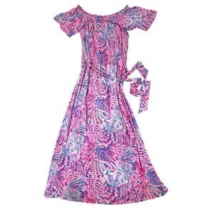 Lilly Pulitzer Sea You Later Moriah Midi Dress NWT